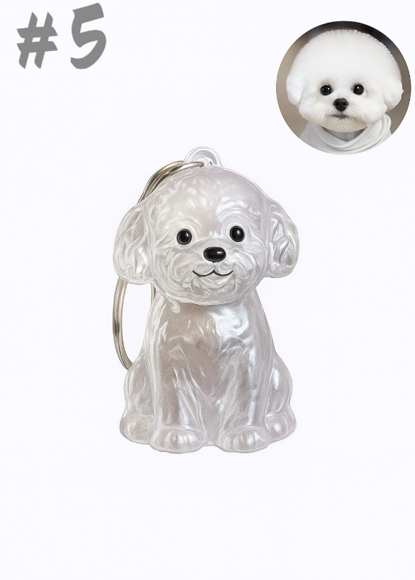 Perrito llavero con almacenamiento